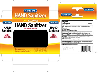 Label (New Hand Sanitizer 2pk 2oz Lemon Box)